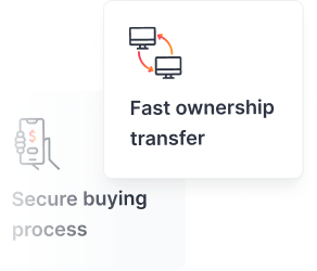 Fast ownership transfer and Secure buying process